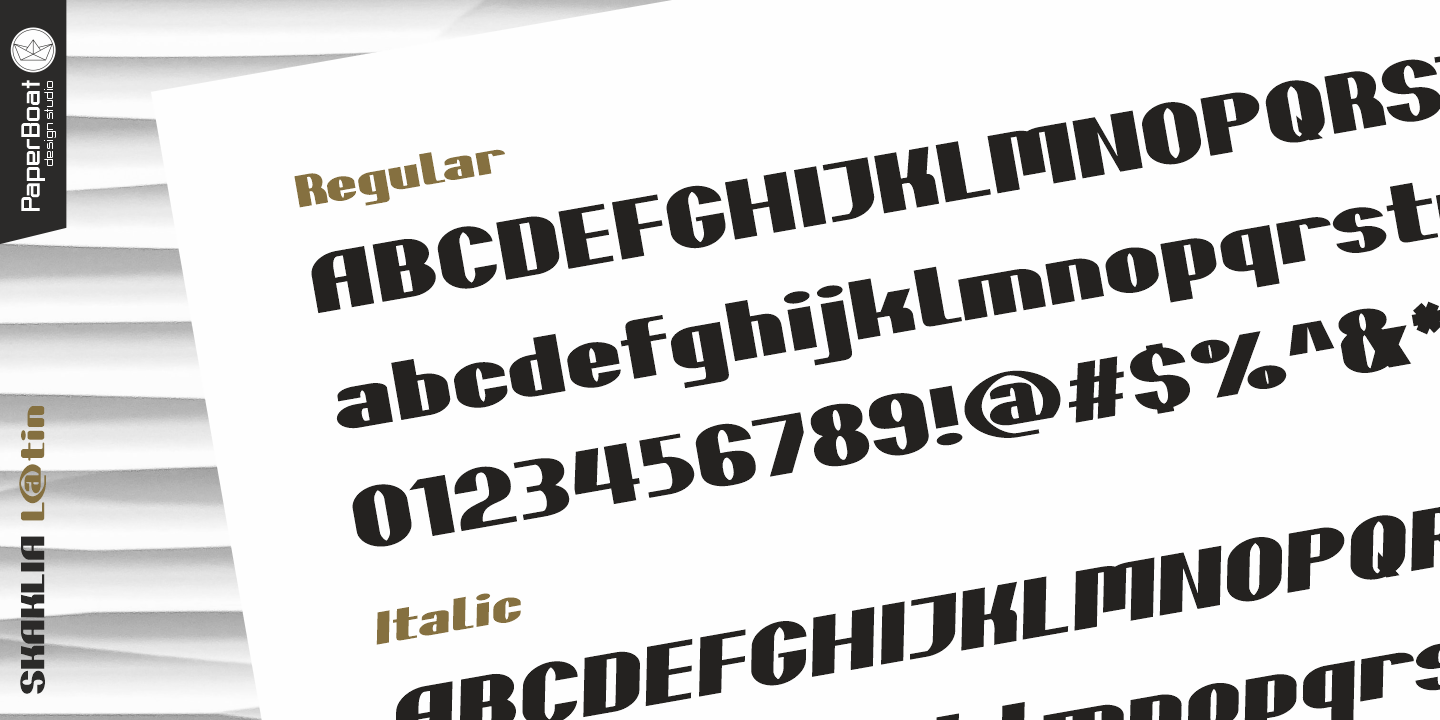 Skaklia Rounded Italic Font preview